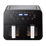 Welzo RapidPro 2000 XL 10L Heißluftfritteuse – Smart Touch Display, 8 Kochvoreinstellungen, fettarmes Kochen