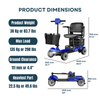 WeCan X-05 Portable Mobility Scooter – image 18
