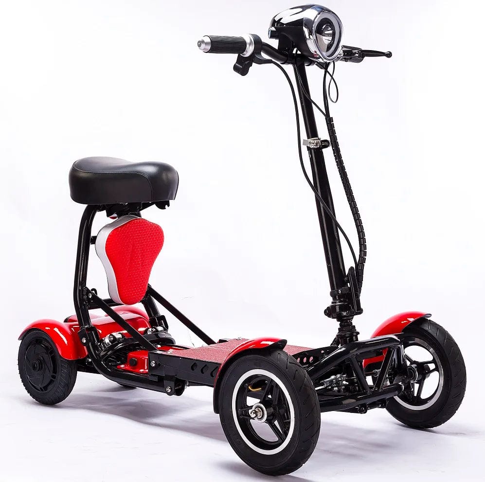 Welzo Triglide sklopivi skuter s 3 kotača - lagani prijenosni električni skuter, litij baterija, raspon od 18 km/h 30 km