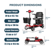 WeCan X-05 Portable Mobility Scooter – image 3