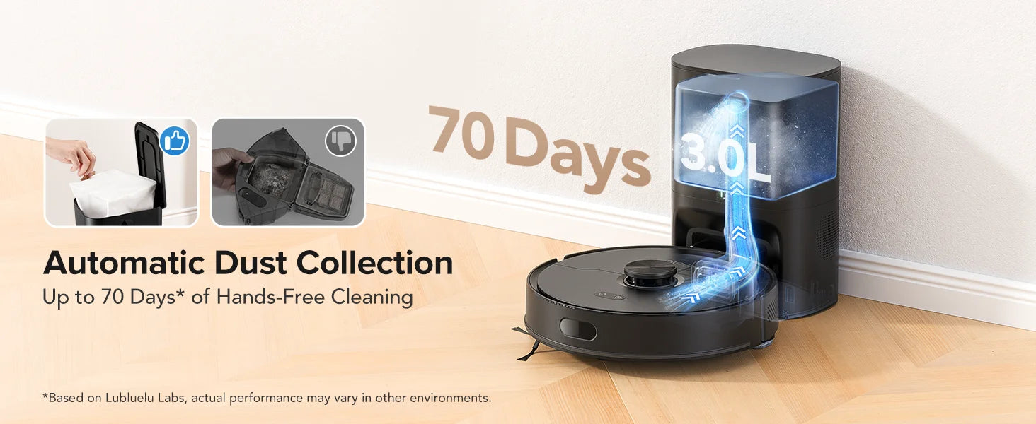 NEXA Vacuum Robot Vacuum & MOP, mappatura intelligente, auto-ricarica, Alexa/Google Control