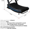 AirRunner Curved Non-Motorized Treadmill  - Commercial Techno Gym Use Life FitnessPro