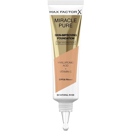 Max Factor Miracle Pure Foundation Natural Rose 50