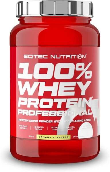 SciTec 100% Whey Protein Professional, Salted Caramel - 920 grams