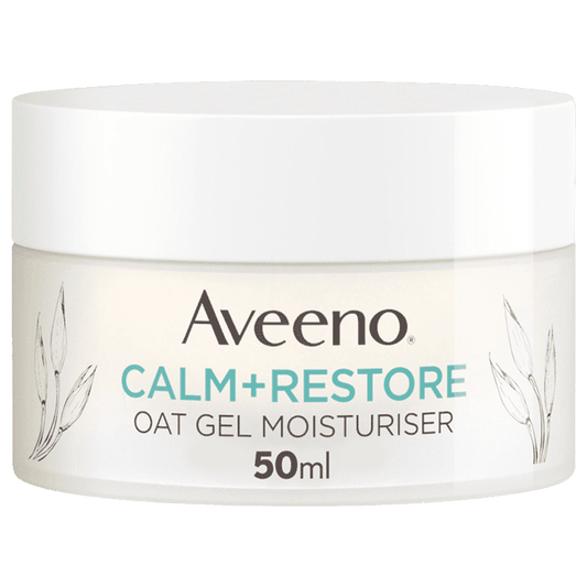 Aveeno Calm + Restore Oat Gel Moisturiser 50ml - welzo