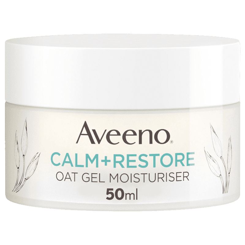 Aveeno Calm + Restore Oat Gel Moisturiser 50ml - welzo