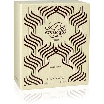 EMBALLE by Maryaj Eau De Parfum for Women 100ml Luxurious Fragrance with Citrus Freshness Exquisite Florals and Sensual Amber Base Empowering Sophisticated Scent