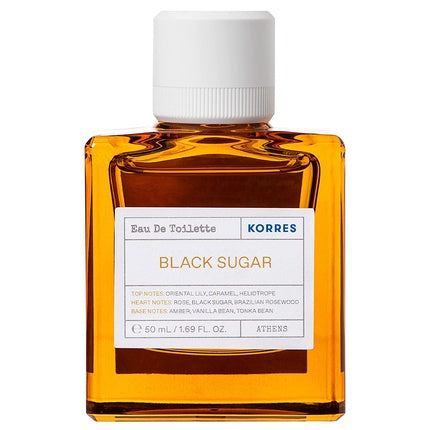 KORRES BLACK SUGAR Eau de Toilette for Women Dermatologically Tested Vegan 50ml