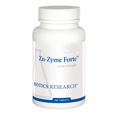 Biotics Research Zn-Zyme Forte 25 mg – 100 comprimés – image 2