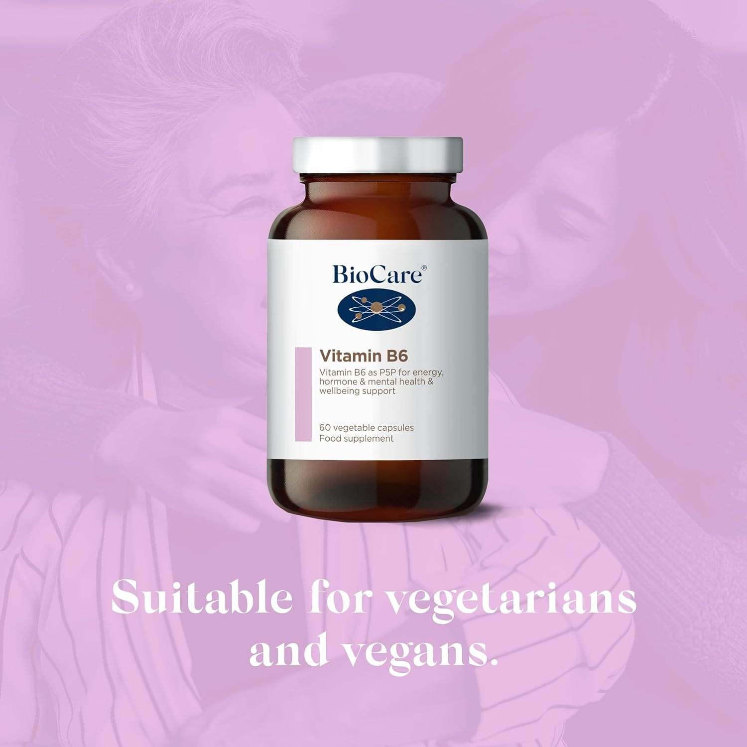 Vitamina B6 60 Cápsulas de verduras - Biocare