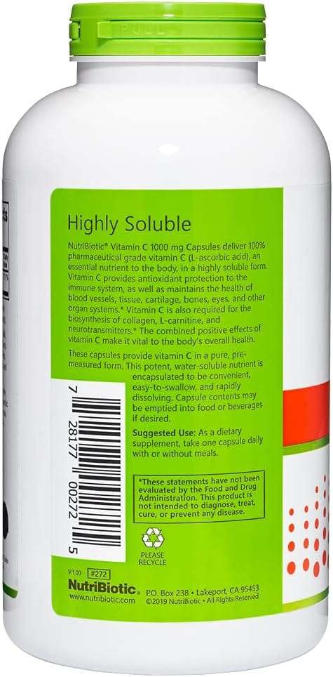 C -vitamin 1000 mg (500 vegán tabletta) - Nutribiotikum