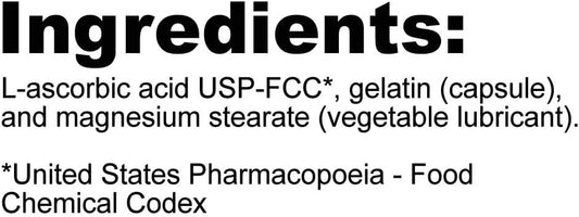 Vitamin C 1,000 mg (500 Vegan Tablets) - NutriBiotic