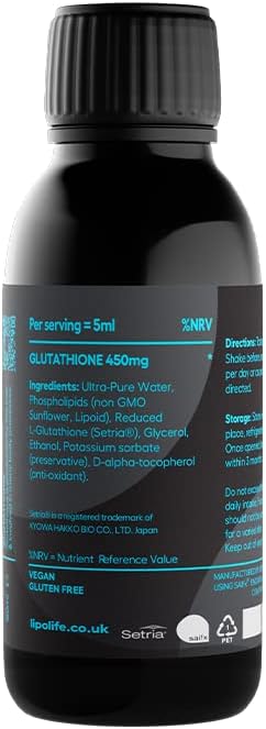 LLG2 Glutathione - 150ml - Lipolife