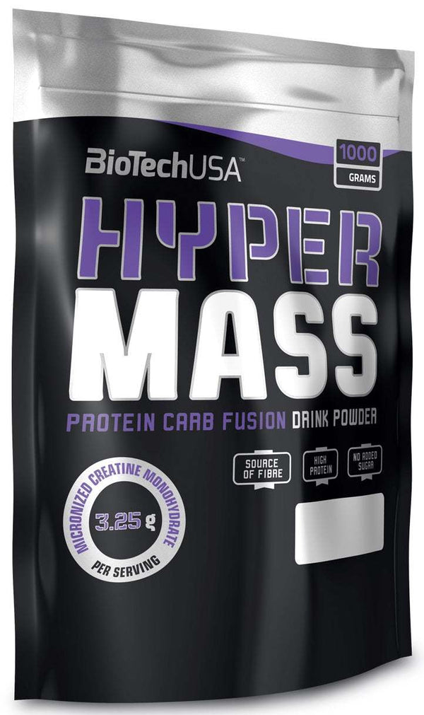 BioTechUSA Hyper Mass, Strawberry - 1000 grams