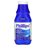 Lait de magnésie saline laxative originale 12 fl oz (355 ml) Philips