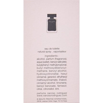 Narciso Rodriguez For Her Eau De Toilette Spray 50ml