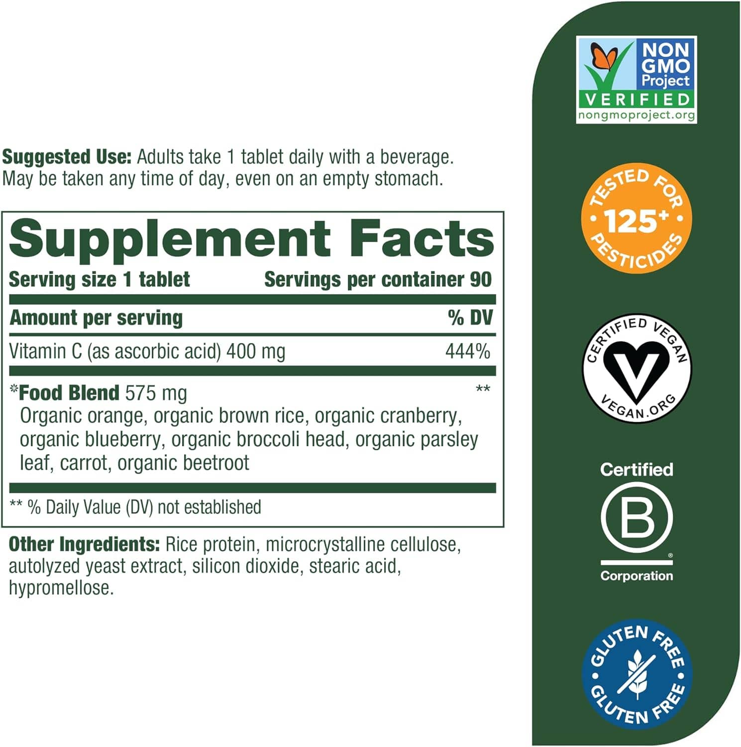 Ultra C -400, 90 tabletter - Megafood