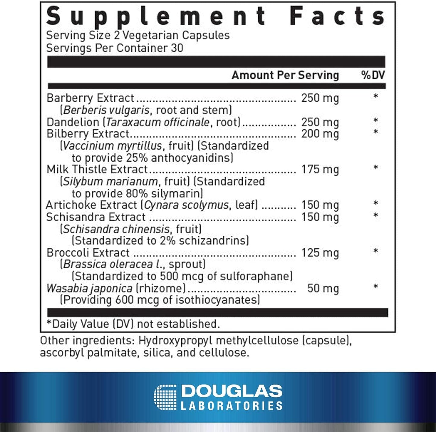 Suport de ficat Ultra (60 VEG CAPS) - Douglas Labs - SOI*