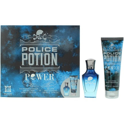 Police Potion Power 2 Piece Gift Set Eau de Parfum 30ml Shower Gel 100ml