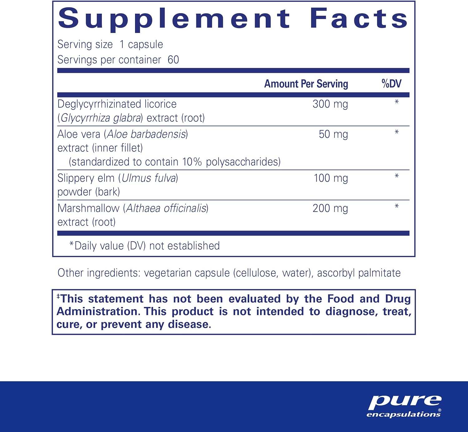 DGL PLUS (60 capsules) - Encapulation pure