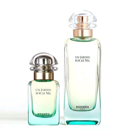 Hermes Un Jardin Sur Le Nil Unissex eau de Toilette Recarregável Spray 2 PC Conjunto