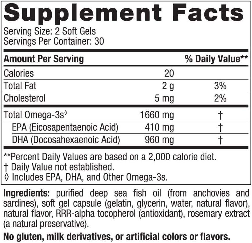 DHA XTRA (jagoda) 1660 mg, 60 Softgels - Nordic Naturals