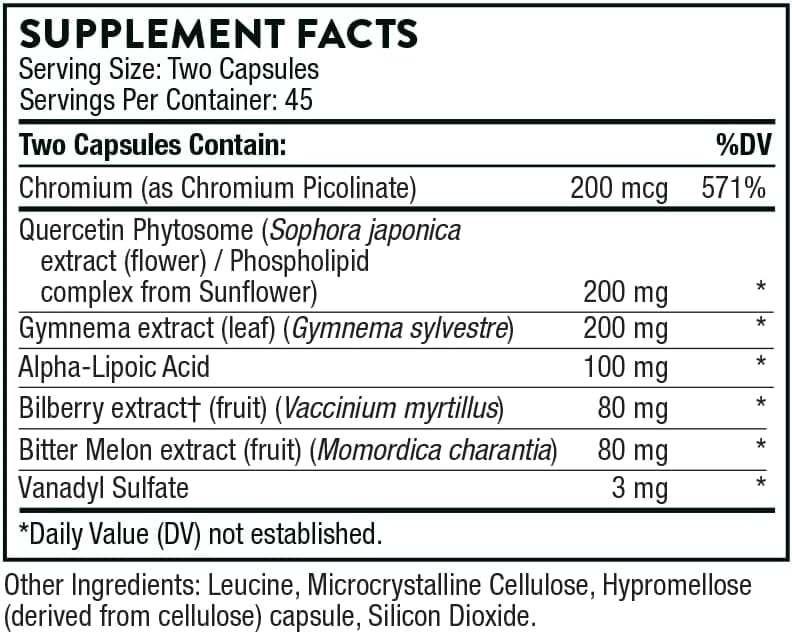 Diabenil, 90 capsule vegetariane, Thorne Research