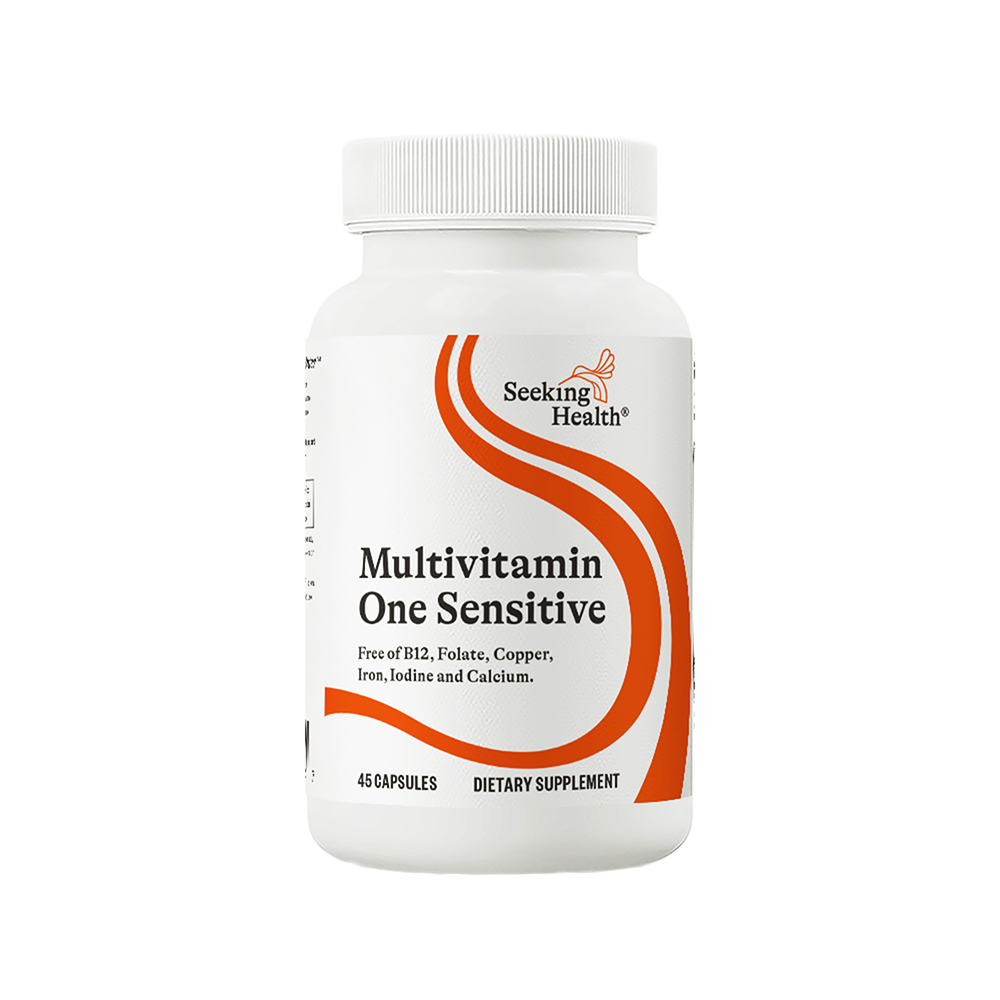 Multivitamin Sensitive (Formerly Optimal Start) - 120 Veg Caps - Seeking Health - welzo