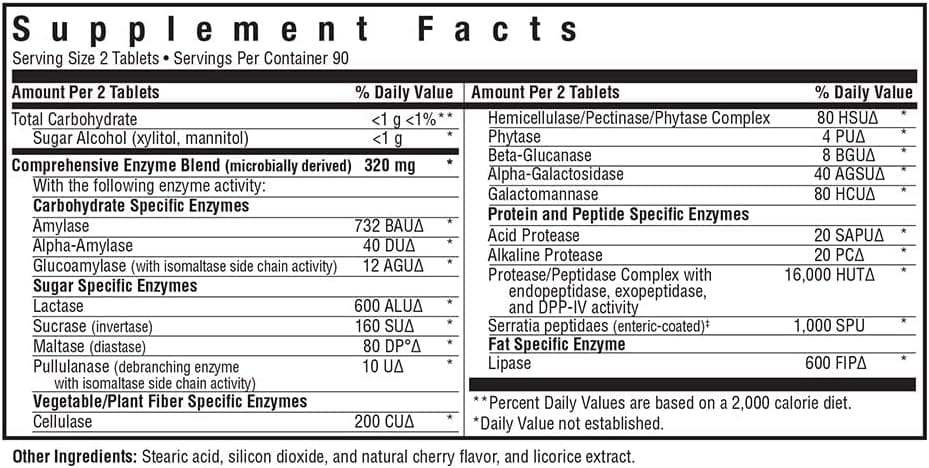 Verdauungsintensiv - 180 kaubare Tabletten - Suche nach Gesundheit