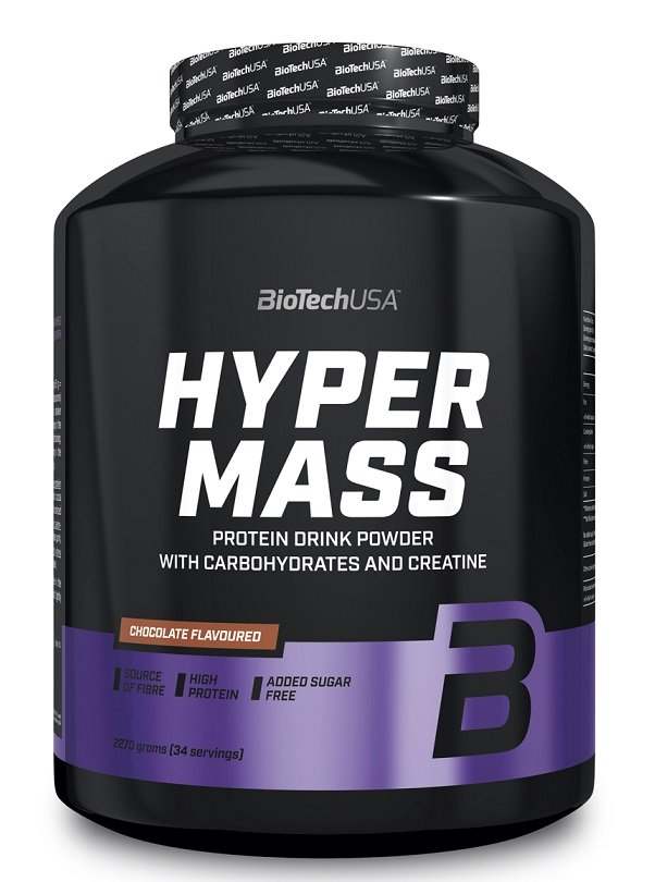 BioTechUSA Hyper Mass, Strawberry - 2270 grams