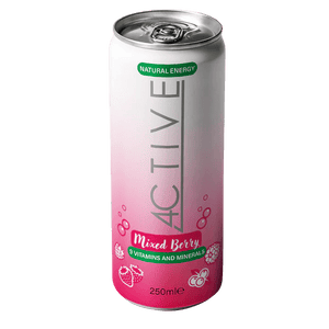 4CTIVE Natural Energy 12x250ml Mixed Berry