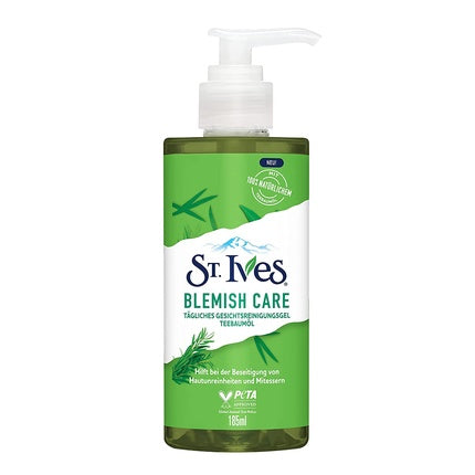 St. Ives Tea Tree Face Cleanser voor smetgevoelige huid 200 ml