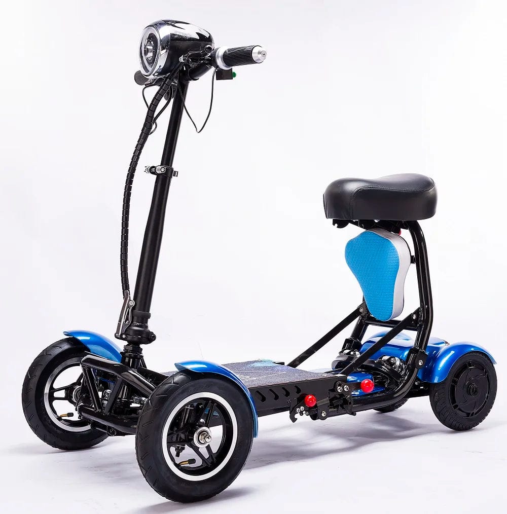 Welzo Triglide sklopivi skuter s 3 kotača - lagani prijenosni električni skuter, litij baterija, raspon od 18 km/h 30 km
