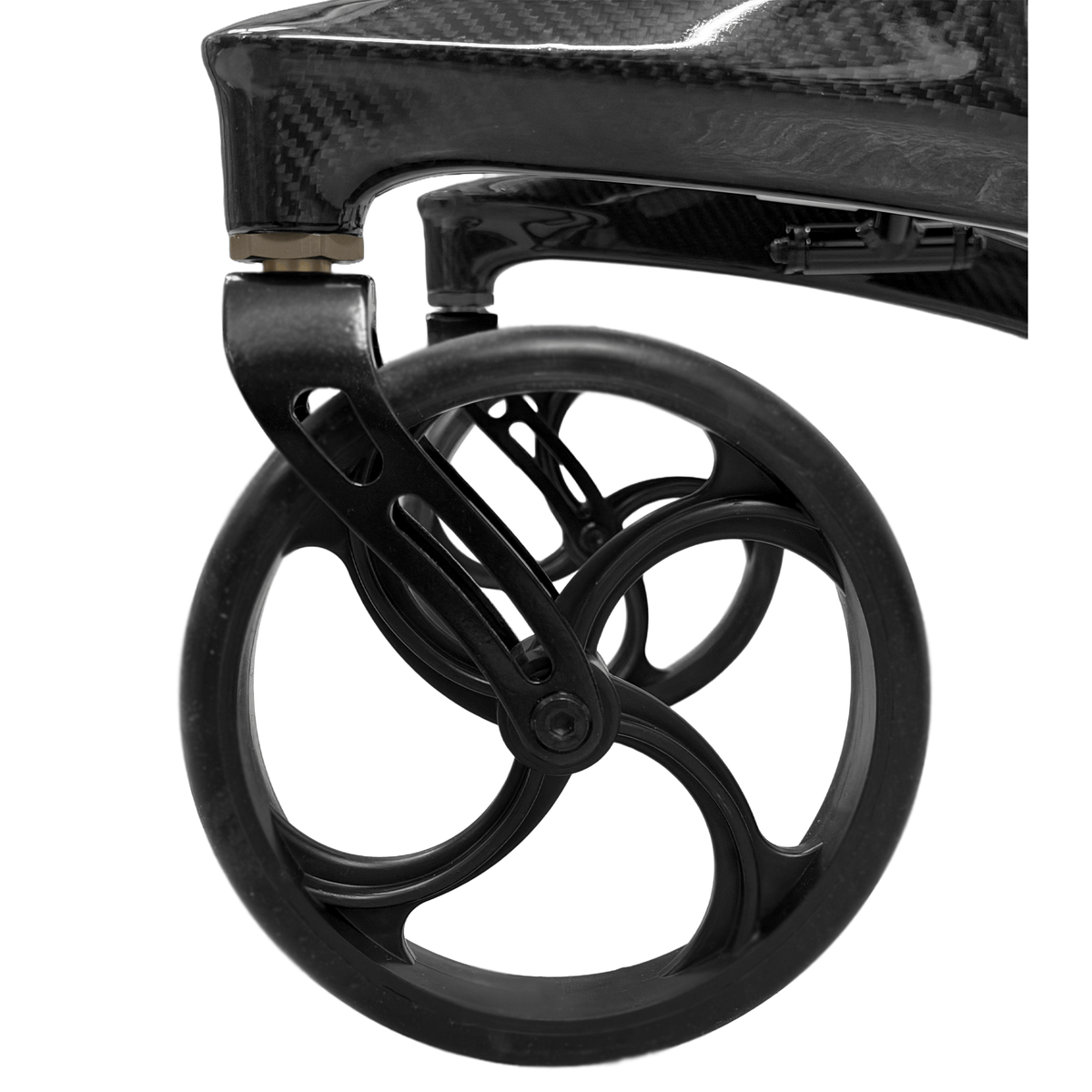 WeCan R-89 Folding Rollator Walker with Seat, Backrest and Storage Bag – image 5