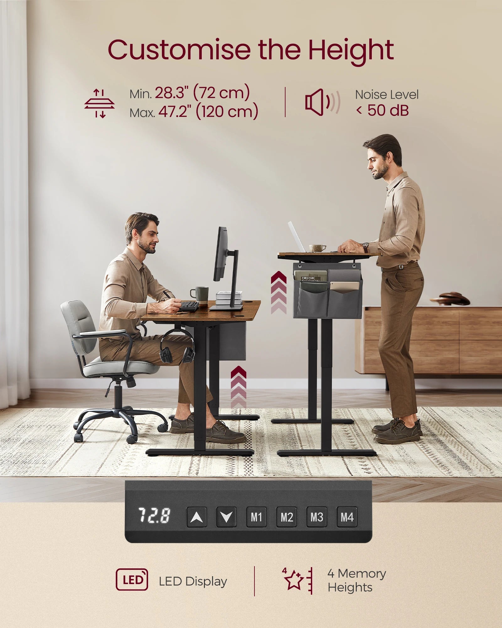 LifeFitness Electric Standing Desk