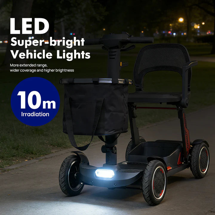 Scooter per mobilità pieghevole leggero Welzo Easyfold