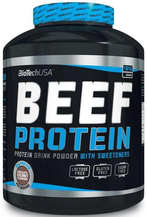 BioTechUSA Beef Protein, Vanilla Cinnamon - 1816 grams