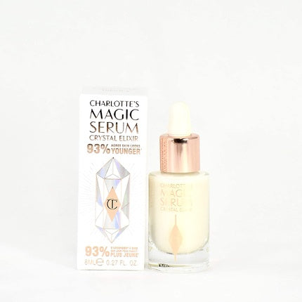 Charlotte Tilbury Magic Serum Crystal Elixir Mini Travel Size 0.27oz for Youthful Hydrated Glowing Skin