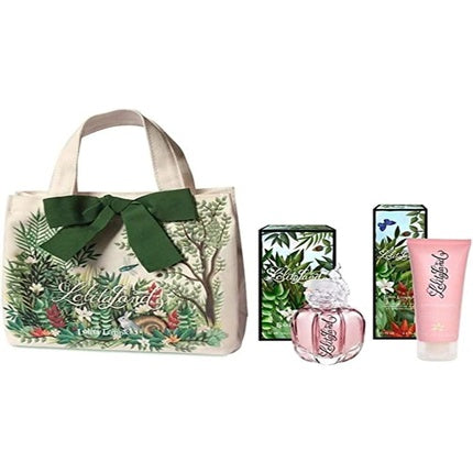 Lolita Lempicka Lolitaland 3 Piece Set Eau De Parfum 40ml Body Lotion 75ml Tote Bag