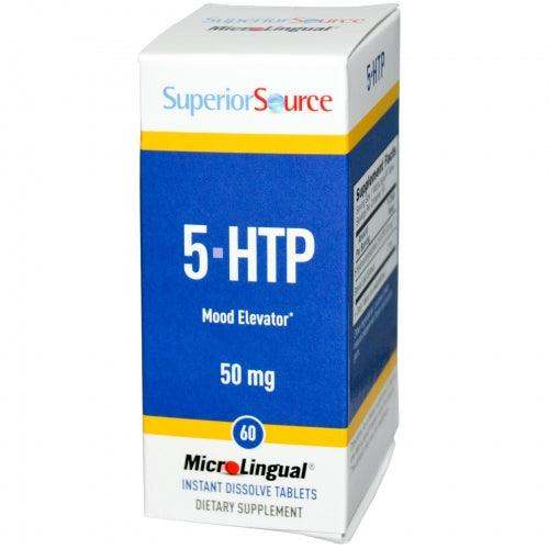 5 Htp 50 Mg 60 Microlingual Instant Dissolve Tablets Superior Source Welzo 3294