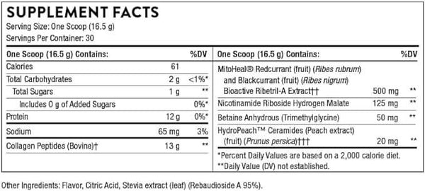 Collagen Plus Powder, 495g - Thorne