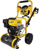 Benzin-Hochdruckreiniger 3400 PSI – 5 Düsen, 9,4 l/min Strahlwäsche mit Reinigungsmitteltank, Spritzpistole und Lanze für Autos, Lieferwagen, Terrassen und Einfahrten