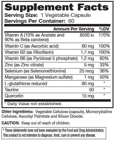 Glutathione Ultra Complex - 60 caps - Neuro Biologix