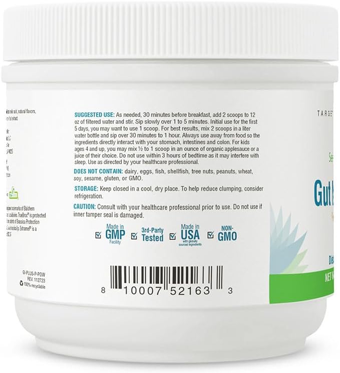 Optimal GI Plus Powder, Peach, 7 oz (206g) - Seeking Health