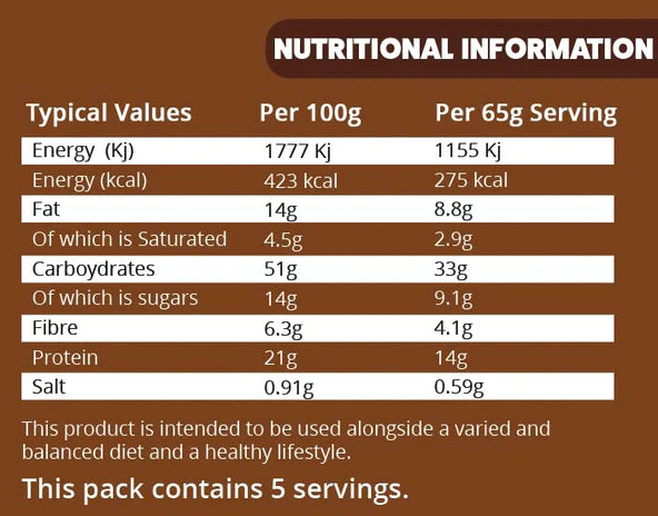 GRAIN UP Oats - Choconut Brownie 325g