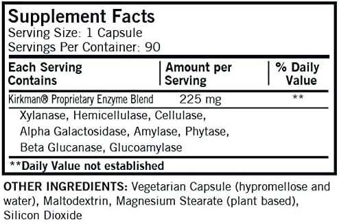 Phenol Assist, 90 Capsules - Kirkman Laboratories