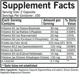 B -Complex с коензими R5P & P5P, 200 капсули - Kirkman Labs (HypoAllergenic)