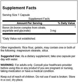 Triple Boron Complex 3mg 250 Capsules - Swanson