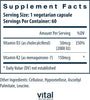 Vitamine K2-7 + D3, 60 capsules végétariennes - Nutriments vitaux