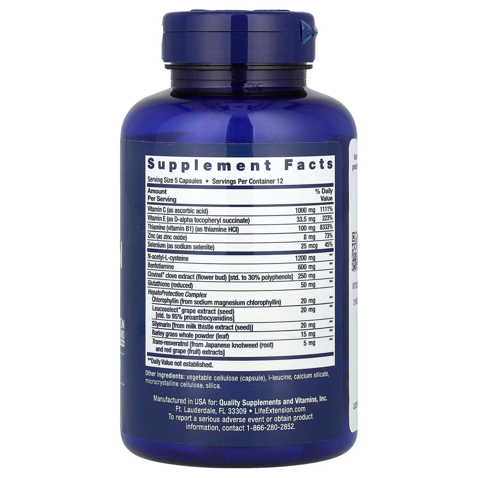 Life Extension Anti-Alcohol Complex - 60 caps